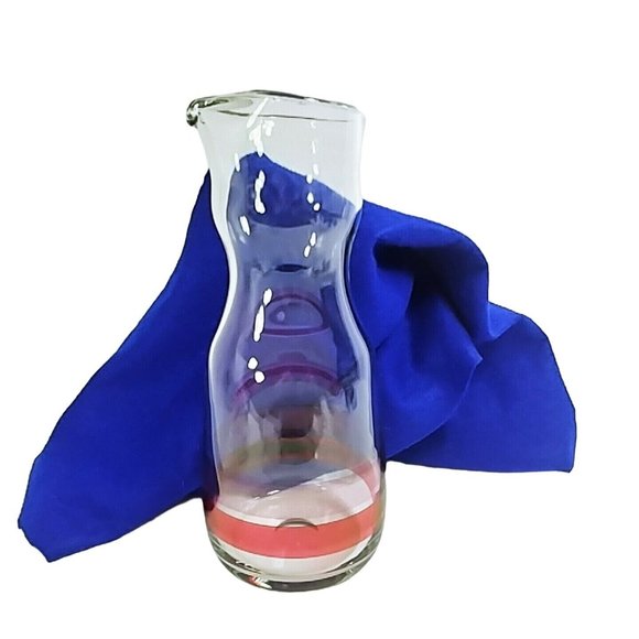 Decanter Pitcher Glass Carafe Wine Juice 11" Tall - Picture 8 of 8